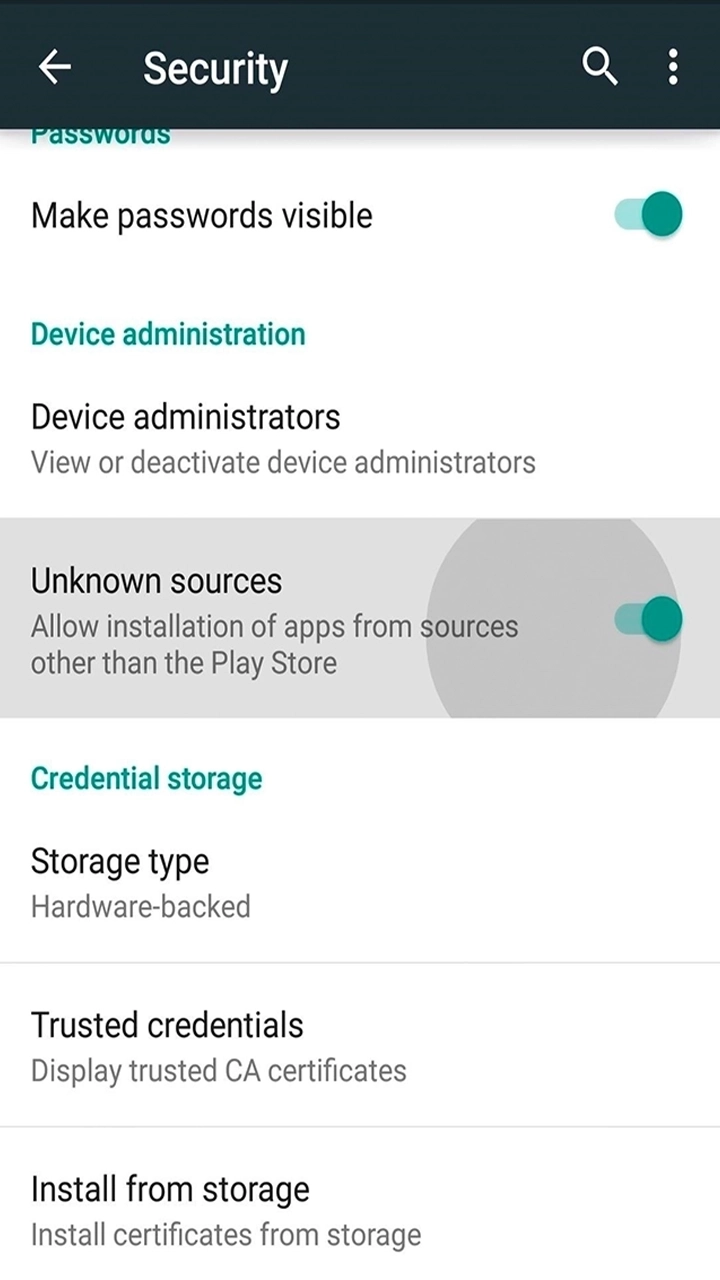 Allow installation from unknown sources to download MelBet app.