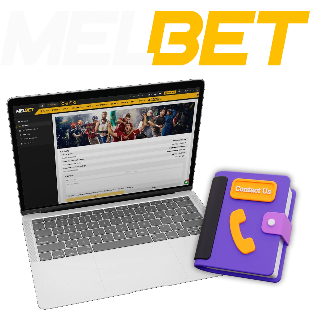 Use the MelBet team contacts for any questions you may have.