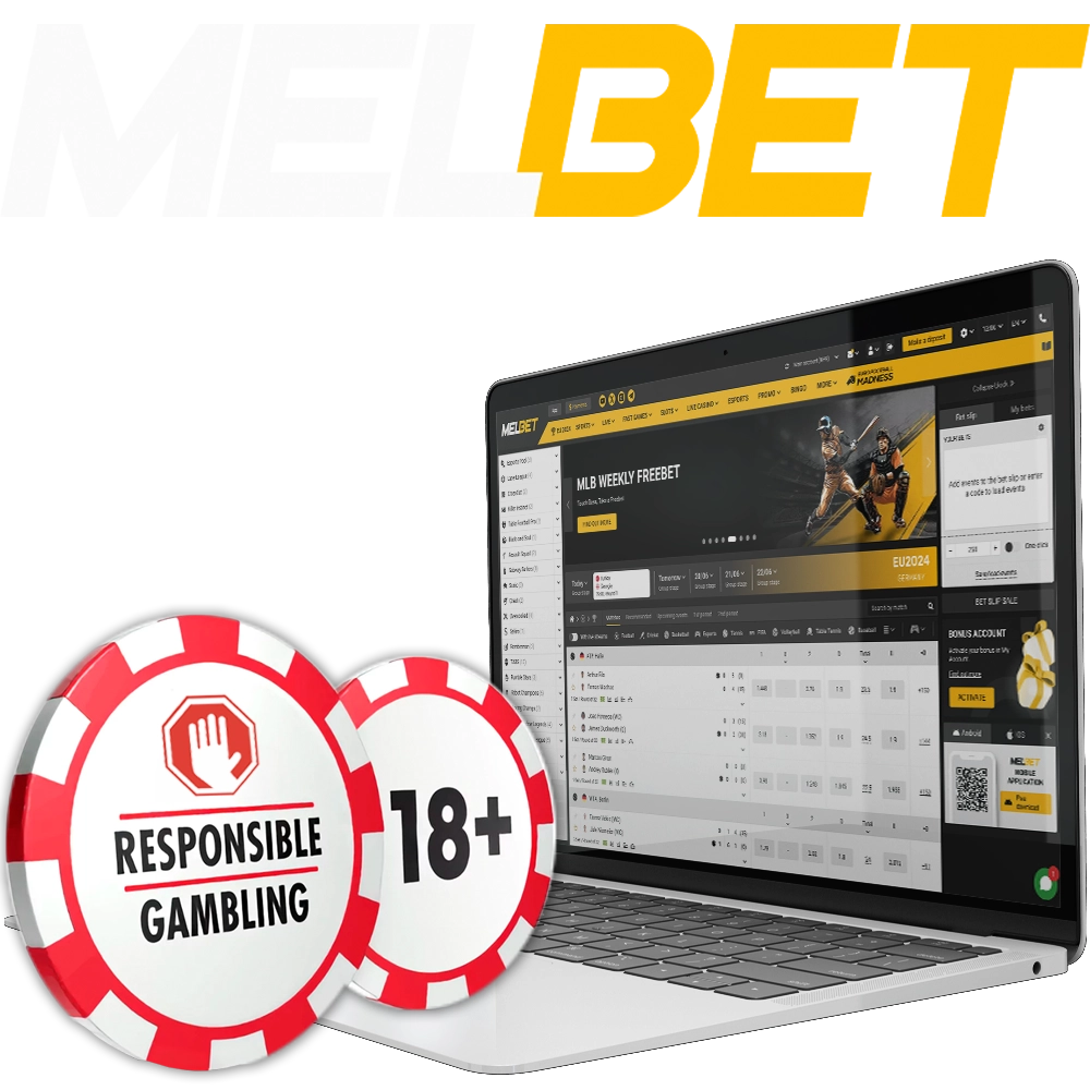 MelBet asks all users to play casino games responsibly.