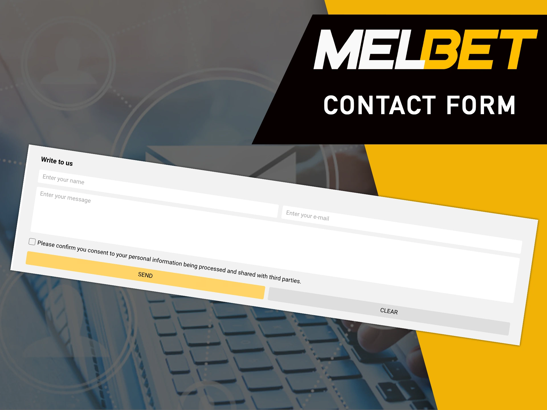 Use the feedback form and the MelBet team will help you promptly.