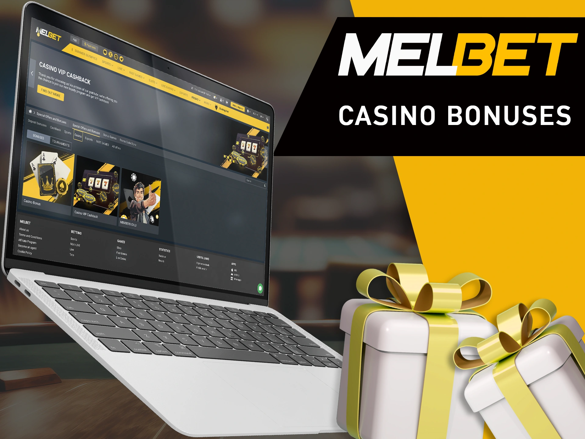 Choose your casino betting bonus with MelBet.