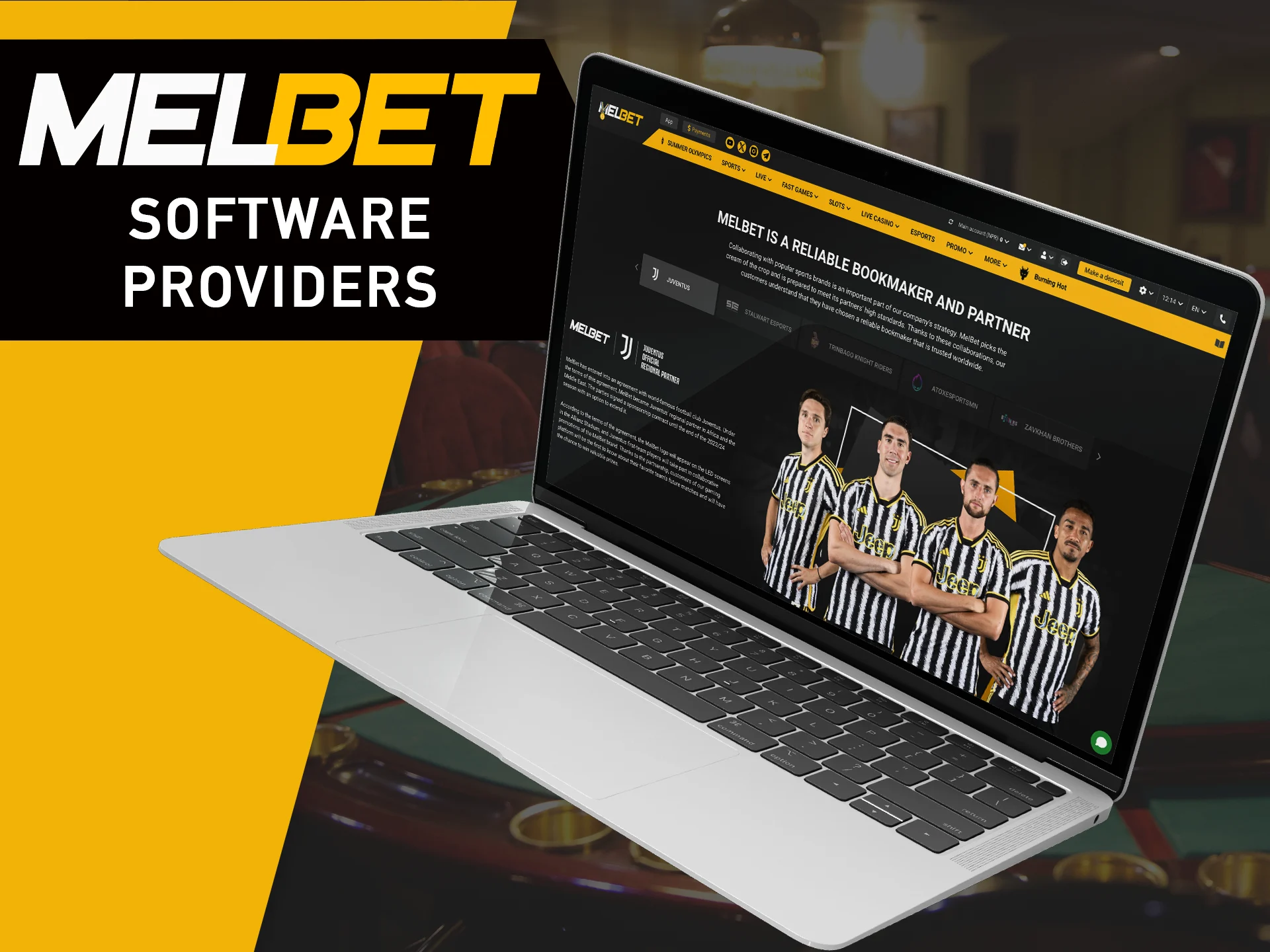 Get to know our providers of the games featured at MelBet.