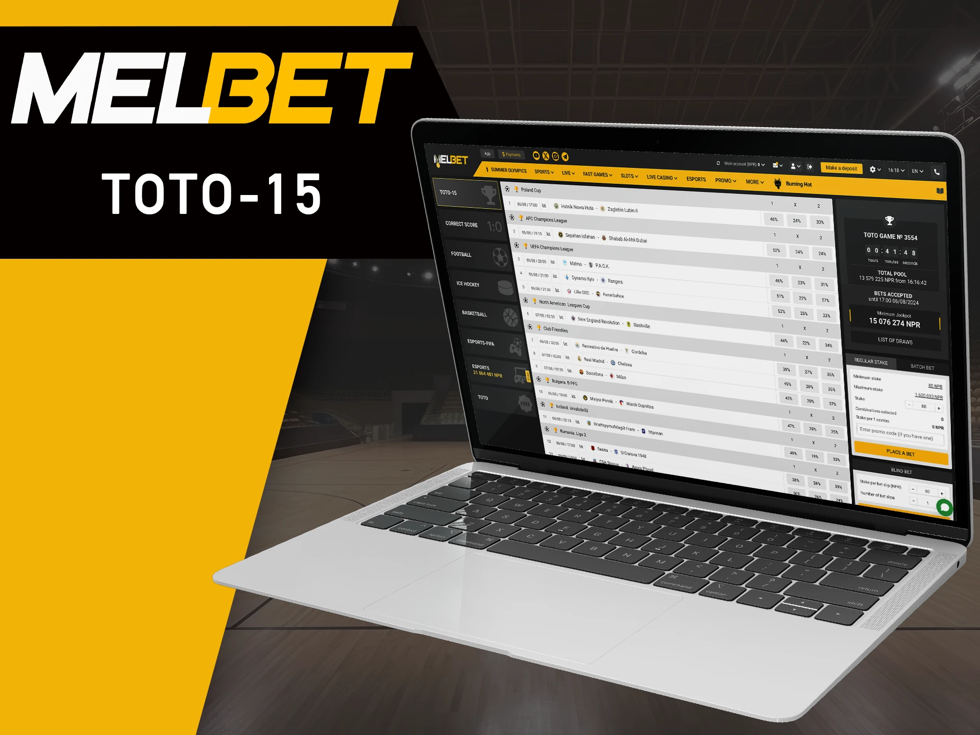 Bet on sports with MelBet and multiply your deposit.